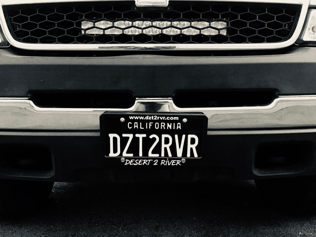DZT2RVR License Plate Frame