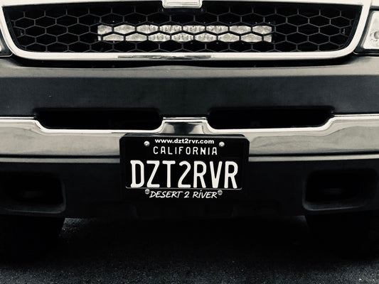 DZT2RVR License Plate Frame