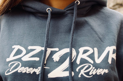 DZT2RVR Written Logo Hoodie