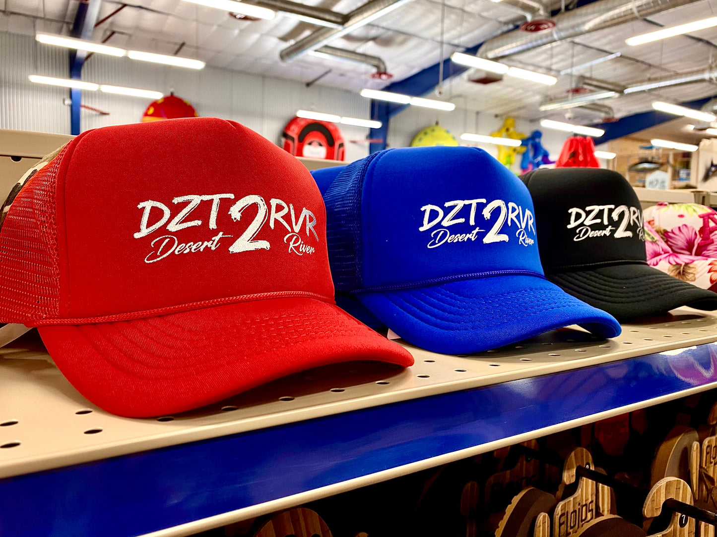 D2R Metallic Trucker Cap