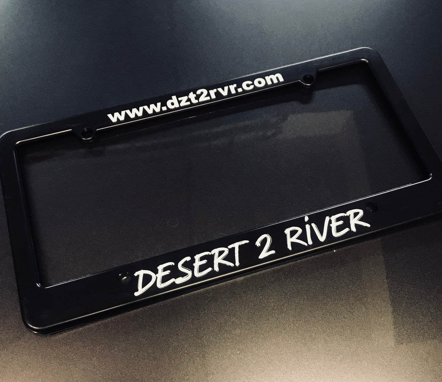 DZT2RVR License Plate Frame